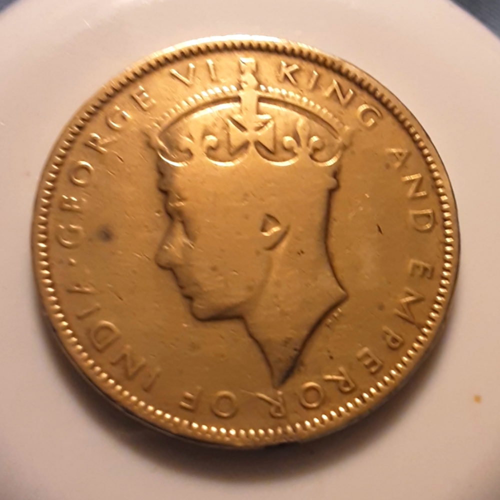 1942  1 CENT JAMAICA  PENNY